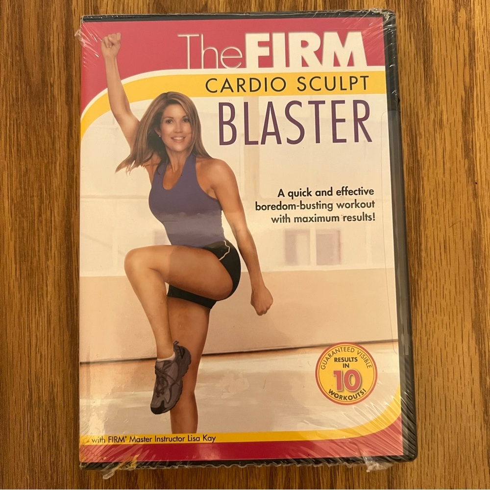 The Firm Cardio Sculpt Blaster Exercise DVD not opened